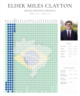 Elder Clayton’s missionary poster